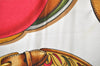 Authentic HERMES Carre 90 Scarf "Festival" Silk Red 0368K