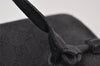 Authentic GUCCI Horsebit Shoulder Hand Bag GG Canvas Leather 101345 Black 0371J