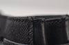 Authentic GUCCI Horsebit Shoulder Hand Bag GG Canvas Leather 101345 Black 0371J