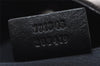 Authentic GUCCI Horsebit Shoulder Hand Bag GG Canvas Leather 101345 Black 0371J