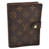 Authentic Louis Vuitton Monogram Agenda PM Notebook Cover R20005 LV 0375J