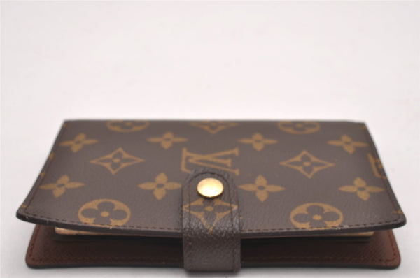 Authentic Louis Vuitton Monogram Agenda PM Notebook Cover R20005 LV 0375J