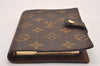Authentic Louis Vuitton Monogram Agenda PM Notebook Cover R20005 LV 0375J