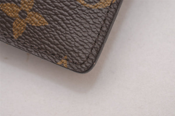 Authentic Louis Vuitton Monogram Agenda PM Notebook Cover R20005 LV 0375J