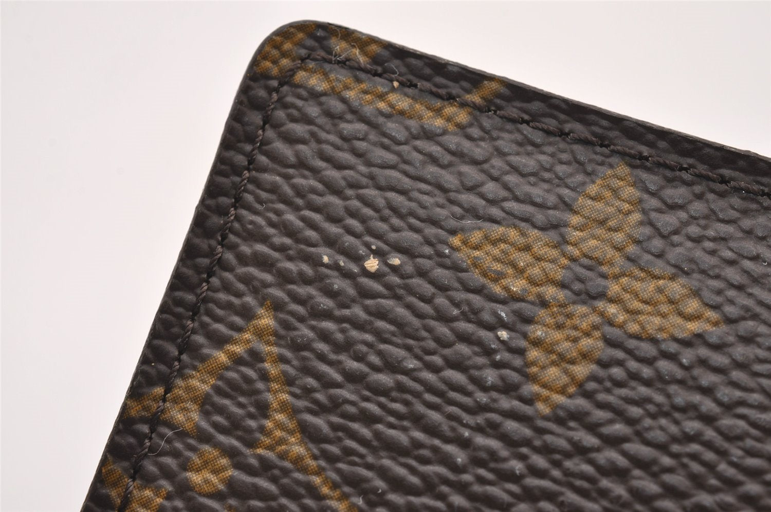 Authentic Louis Vuitton Monogram Agenda PM Notebook Cover R20005 LV 0375J