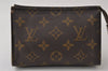 Auth Louis Vuitton Monogram Poche Toilette 15 M47546 Cosmetics Pouch Junk 0376J