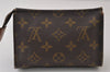 Auth Louis Vuitton Monogram Poche Toilette 15 M47546 Cosmetics Pouch Junk 0376J