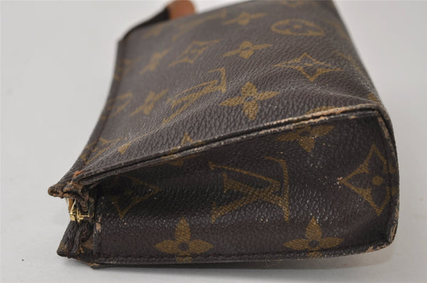 Auth Louis Vuitton Monogram Poche Toilette 15 M47546 Cosmetics Pouch Junk 0376J