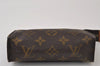 Auth Louis Vuitton Monogram Poche Toilette 15 M47546 Cosmetics Pouch Junk 0376J