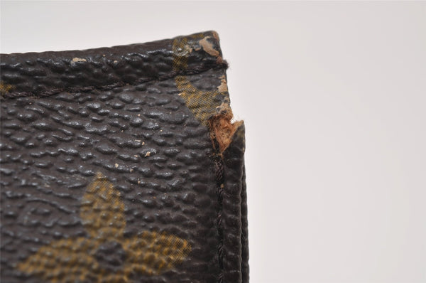 Auth Louis Vuitton Monogram Poche Toilette 15 M47546 Cosmetics Pouch Junk 0376J