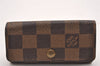 Authentic Louis Vuitton Damier Multicles 4 Key Case Holder N62631 LV 0377J