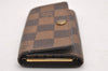 Authentic Louis Vuitton Damier Multicles 4 Key Case Holder N62631 LV 0377J