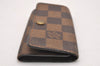 Authentic Louis Vuitton Damier Multicles 4 Key Case Holder N62631 LV 0377J