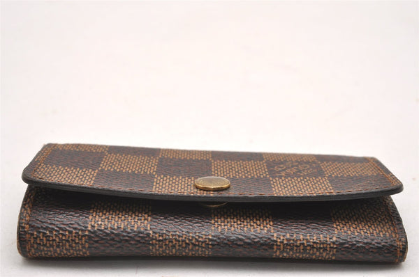 Authentic Louis Vuitton Damier Multicles 4 Key Case Holder N62631 LV 0377J