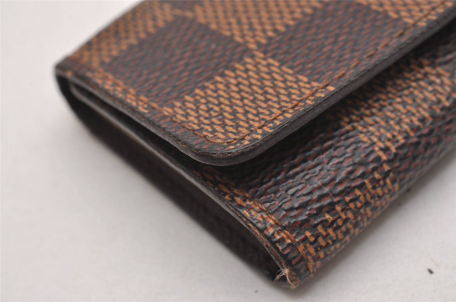 Authentic Louis Vuitton Damier Multicles 4 Key Case Holder N62631 LV 0377J