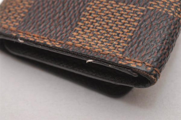 Authentic Louis Vuitton Damier Multicles 4 Key Case Holder N62631 LV 0377J