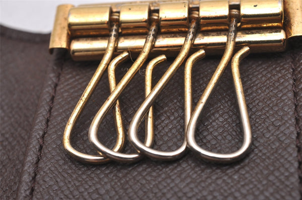 Authentic Louis Vuitton Damier Multicles 4 Key Case Holder N62631 LV 0377J