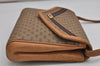 Authentic GUCCI Sherry Line Micro GG Shoulder Bag PVC Leather Brown Junk 0377K