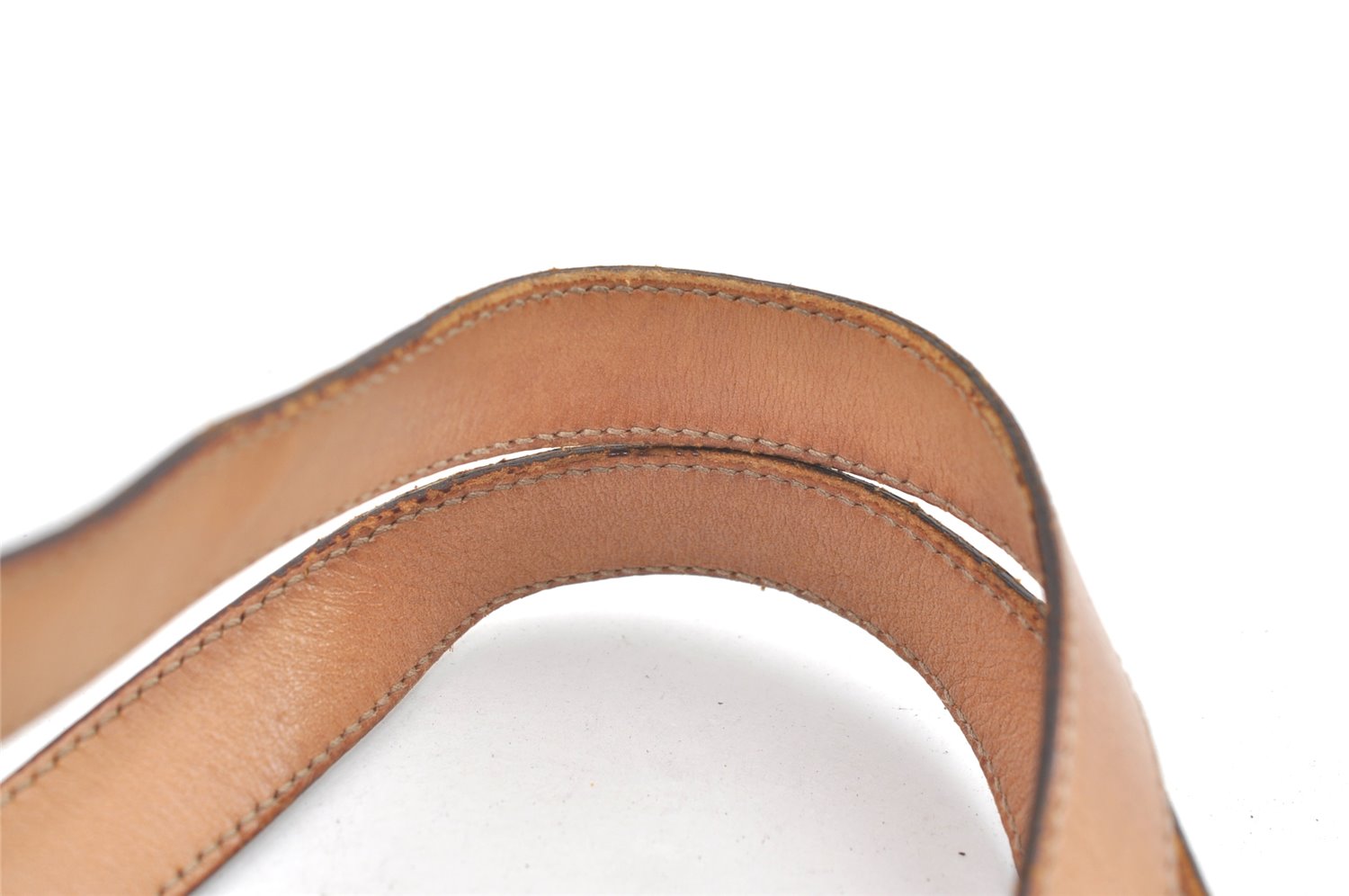 Authentic GUCCI Abbey Shoulder Tote Bag GG Canvas Leather 141470 Beige 0378K