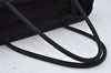 Authentic PRADA Nylon Tote Hand Bag Purse Black 0379K