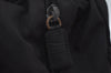 Authentic PRADA Nylon Tote Hand Bag Purse Black 0379K