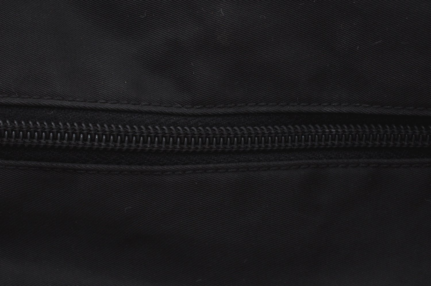 Authentic PRADA Nylon Tote Hand Bag Purse Black 0379K