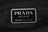 Authentic PRADA Nylon Tote Hand Bag Purse Black 0379K