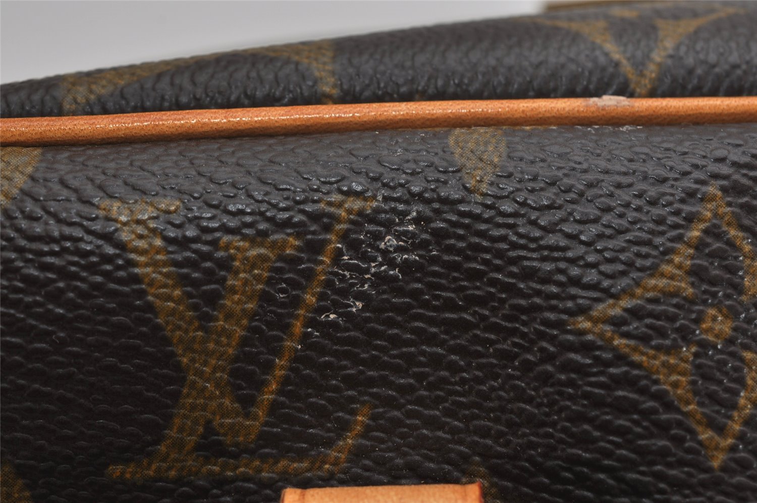 Authentic Louis Vuitton Monogram Cite MM Shoulder Bag M51182 LV 0380K