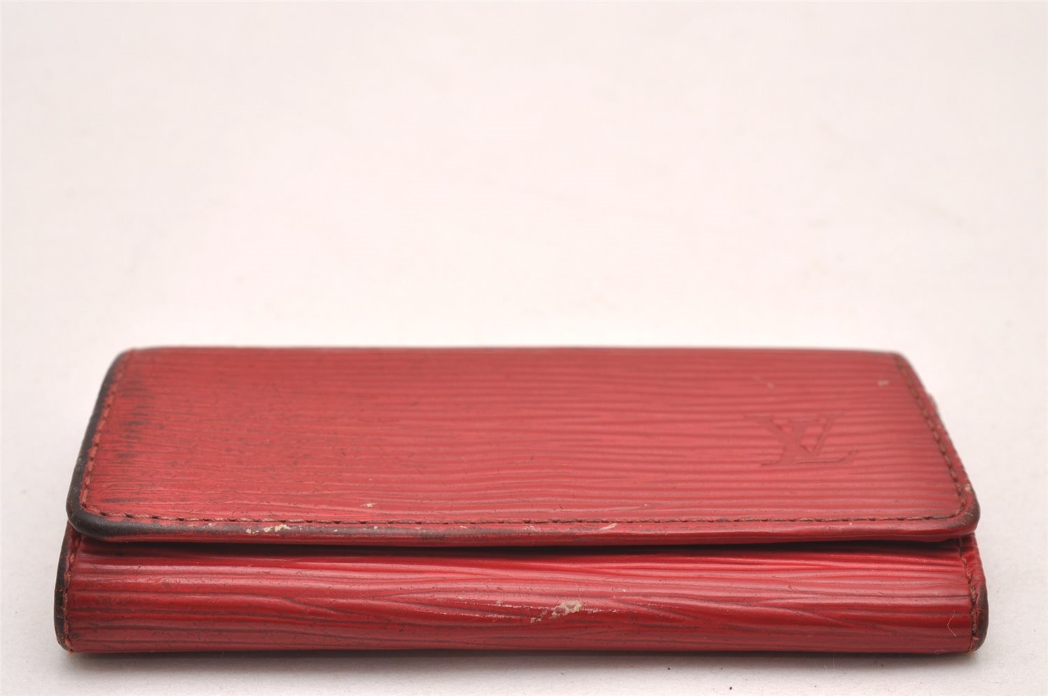 Authentic Louis Vuitton Epi Multicles 4 Key Case Red M63827 LV 0381J