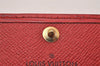 Authentic Louis Vuitton Epi Multicles 4 Key Case Red M63827 LV 0381J