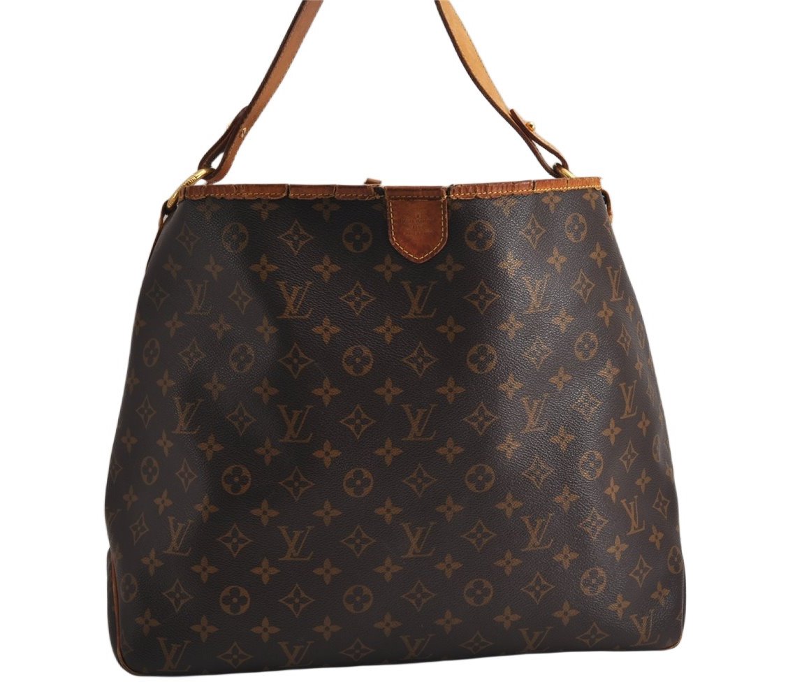 Authentic Louis Vuitton Monogram Delightful MM Shoulder Bag M40353 LV Junk 0381K