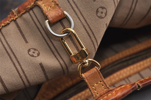 Authentic Louis Vuitton Monogram Delightful MM Shoulder Bag M40353 LV Junk 0381K