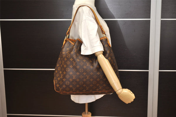 Authentic Louis Vuitton Monogram Delightful MM Shoulder Bag M40353 LV Junk 0381K