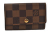 Authentic Louis Vuitton Damier Multicles 6 Key Case Holder N62630 LV 0382J
