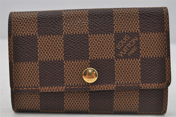 Authentic Louis Vuitton Damier Multicles 6 Key Case Holder N62630 LV 0382J