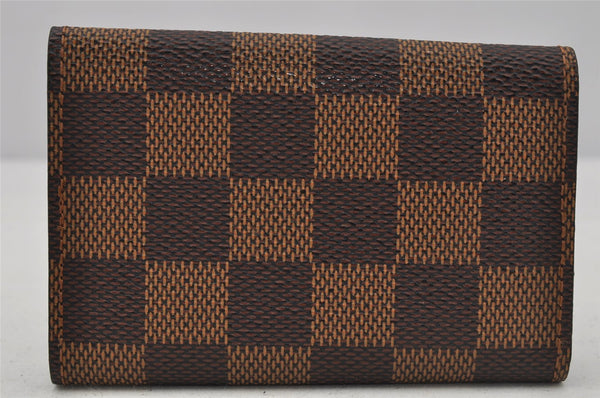 Authentic Louis Vuitton Damier Multicles 6 Key Case Holder N62630 LV 0382J
