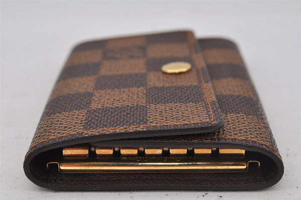 Authentic Louis Vuitton Damier Multicles 6 Key Case Holder N62630 LV 0382J