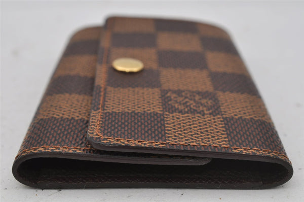Authentic Louis Vuitton Damier Multicles 6 Key Case Holder N62630 LV 0382J