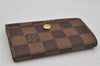 Authentic Louis Vuitton Damier Multicles 6 Key Case Holder N62630 LV 0382J