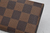 Authentic Louis Vuitton Damier Multicles 6 Key Case Holder N62630 LV 0382J