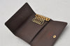 Authentic Louis Vuitton Damier Multicles 6 Key Case Holder N62630 LV 0382J