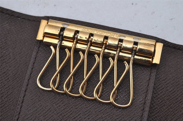 Authentic Louis Vuitton Damier Multicles 6 Key Case Holder N62630 LV 0382J