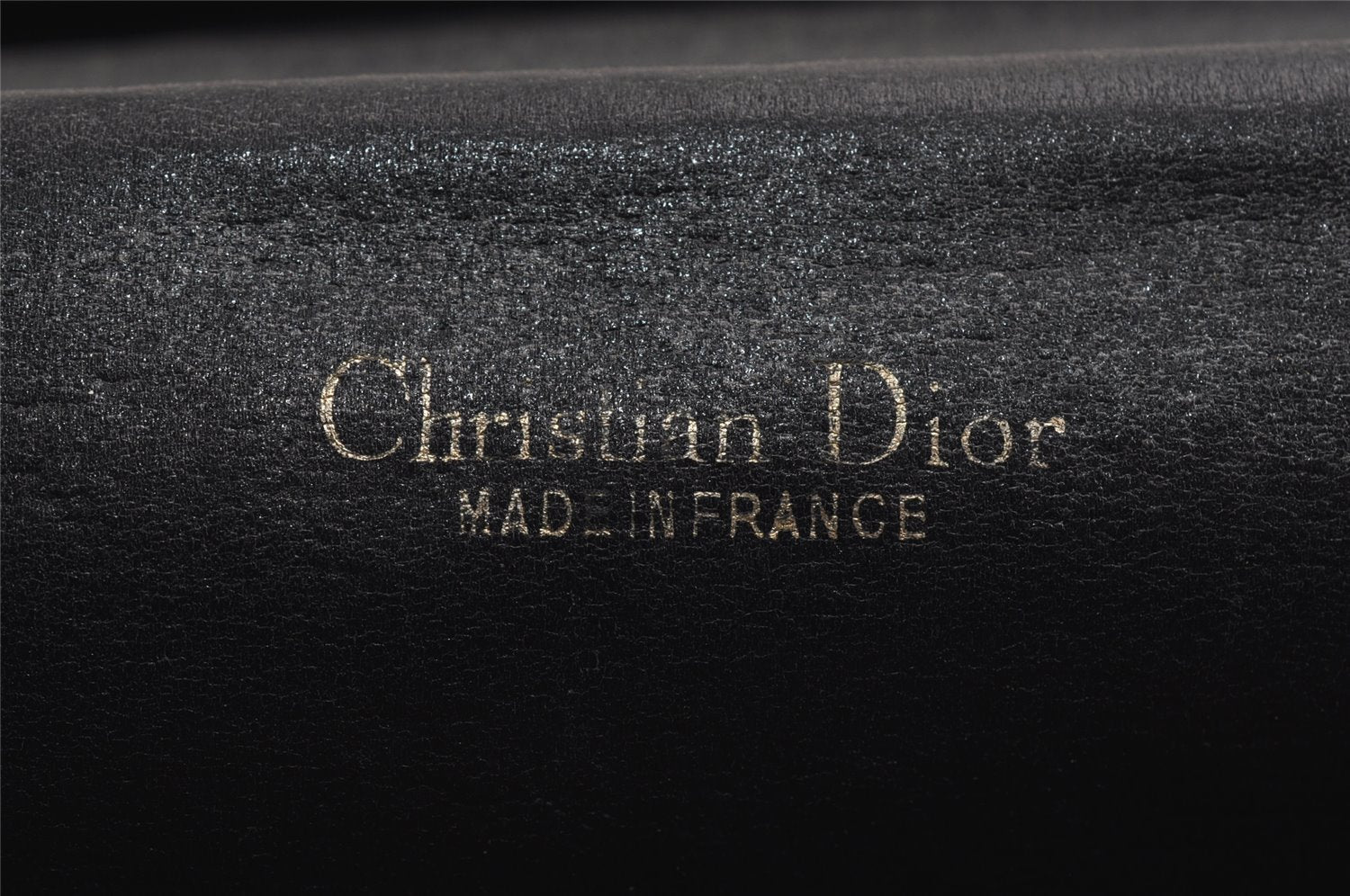 Auth Christian Dior Trotter Clutch Hand Bag Purse Canvas Leather Blue Junk 0383K