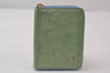 Authentic Louis Vuitton Vernis Bloom Bifold Wallet Light Green M91016 LV 0384J