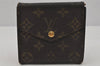 Authentic Louis Vuitton Monogram Bifold Long Wallet Purse 3Set LV 0386J