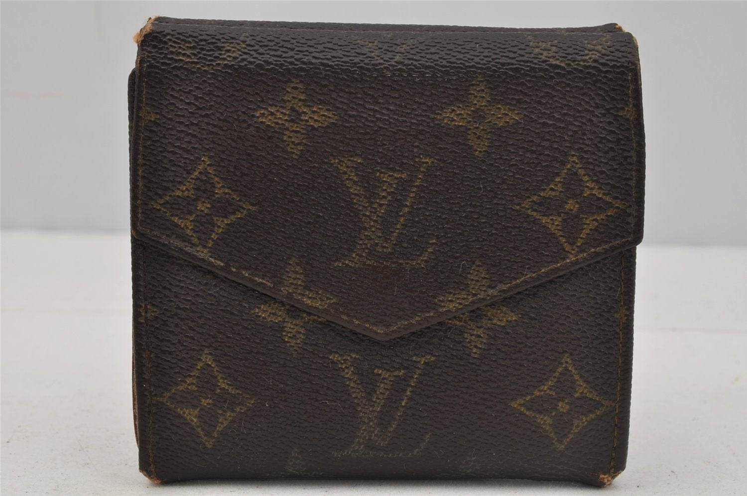 Authentic Louis Vuitton Monogram Bifold Long Wallet Purse 3Set LV 0386J