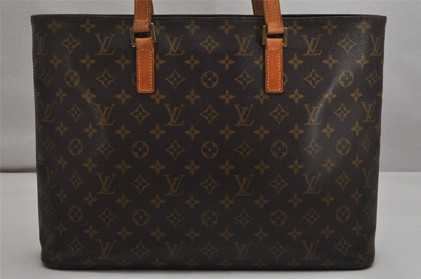 Authentic Louis Vuitton Monogram Luco Shoulder Tote Bag M51155 LV 0389K