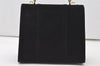 Authentic GUCCI 2Way Shoulder Hand Bag Purse Suede Leather Black Junk 0390J