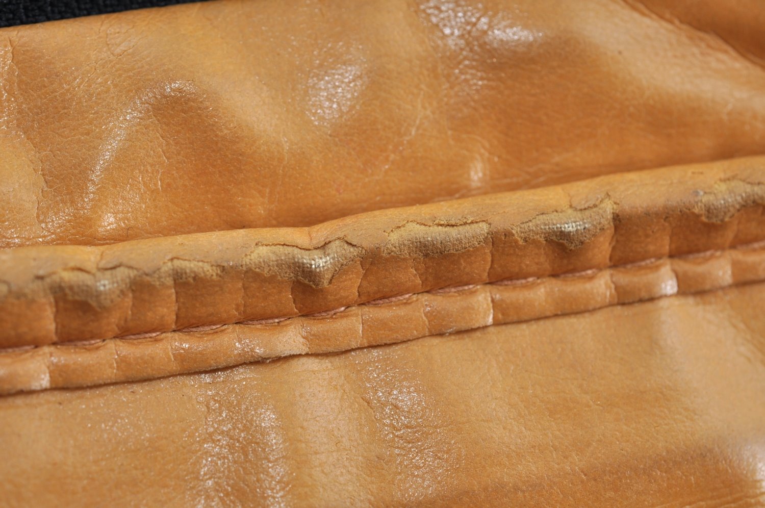 Authentic GUCCI Shooting Star Clutch Hand Bag Purse Canvas Leather Black 0391J