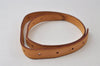 Authentic Louis Vuitton Leather Shoulder Strap For Bucket GM 31.9" Beige 0392J